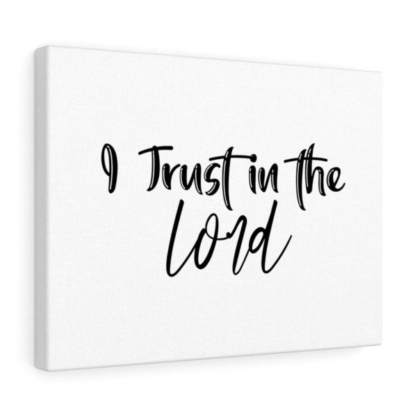 Scripture Canvas I Trust In The Lord Christian Bible Verse Meaningful Framed Prints, Canvas Paintings - Image 5