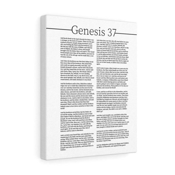 Scripture Canvas Genesis 37 Story of Joseph Christian Bible Verse Meaningful Framed Prints, Canvas Paintings - Image 3