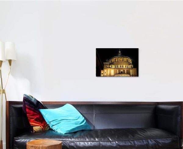 Church Santa Maria Delle Grazie City 2 Last Supper Christian Premium Multi Canvas Prints, Multi Piece Panel Canvas Luxury Gallery Wall Fine Art Print - Image 2