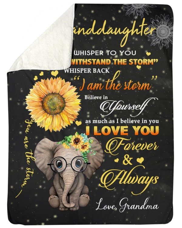 The Messages From Grandma With Love To Granddaughter Who Loves Elephan