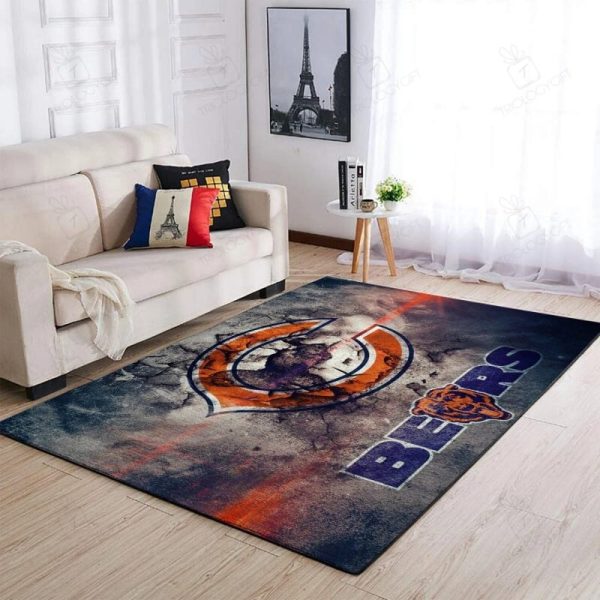 Chicago Bears 1 Area Rugs For Living Room Rectangle Rug Bedroom Rugs Carpet Flooring Gift RS136542|Rosabella Print