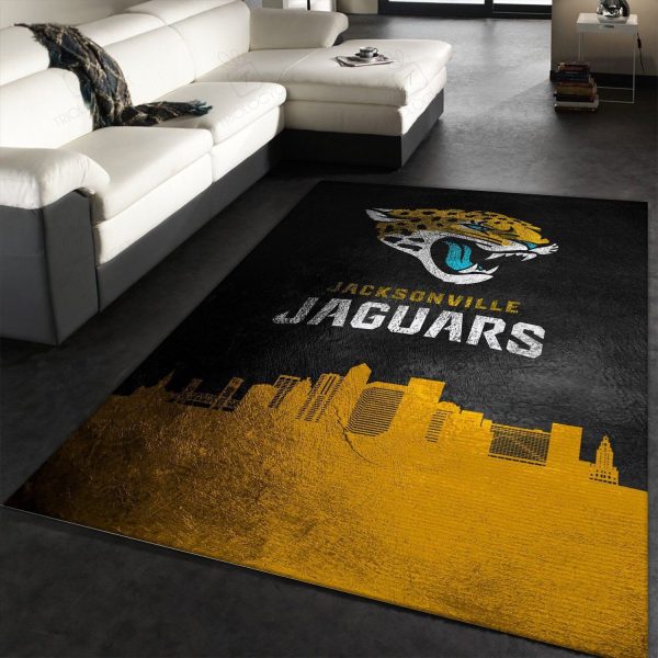 Jacksonville Jaguars Nfl Kitchen Rectangle Rug Decor Area Rugs For Living Room Bedroom Kitchen Rugs Home Carpet Flooring Rs016745 Print