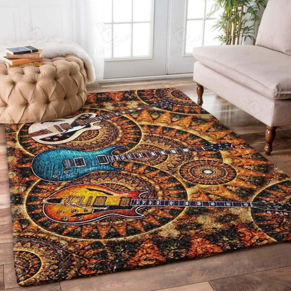 Music Rectangle Area Rugs Carpet For Living Room, Bedroom, Kitchen Rugs, Non-Slip Carpet Rp122708 Print